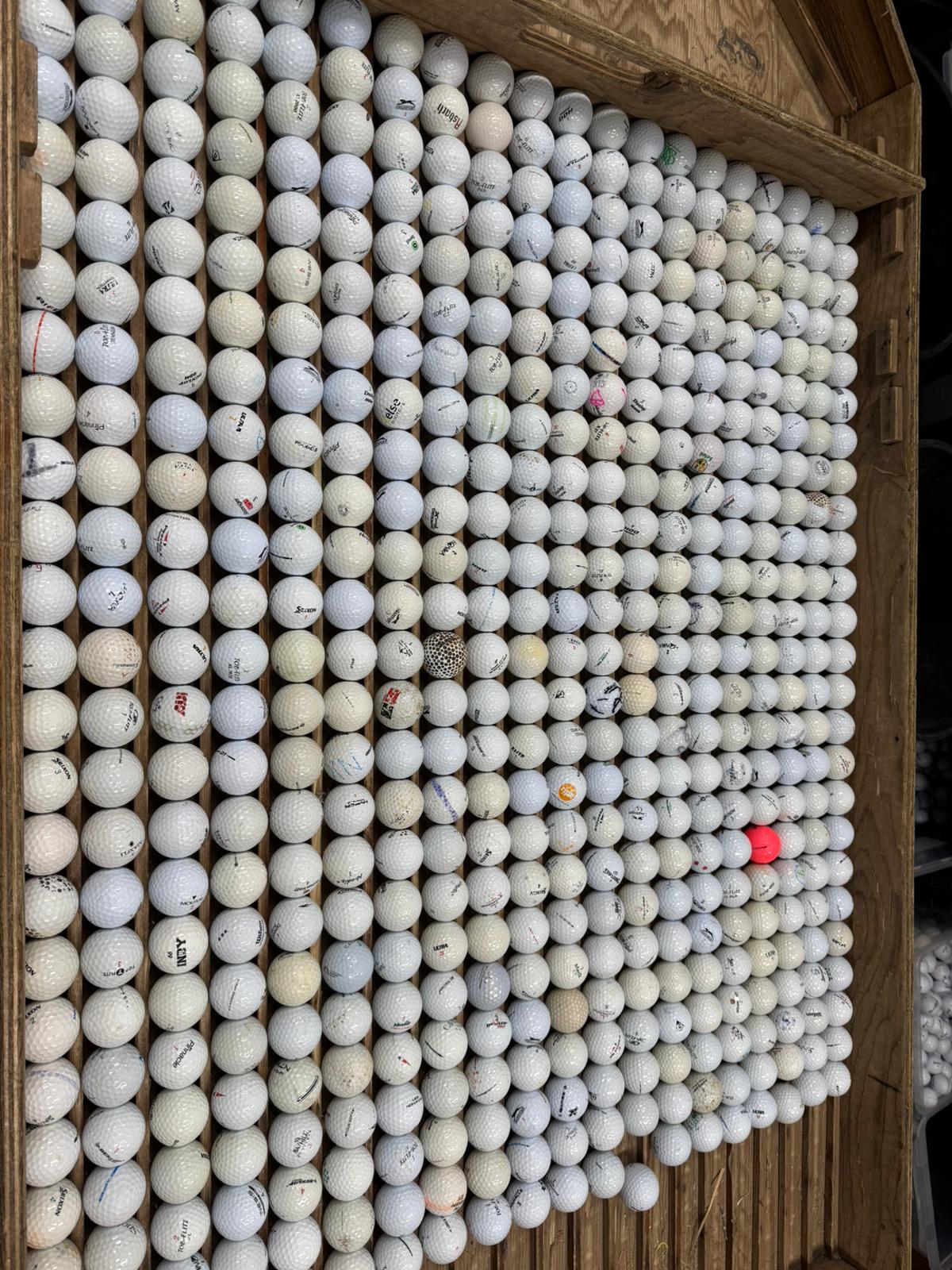 Recycled Range balls mix
