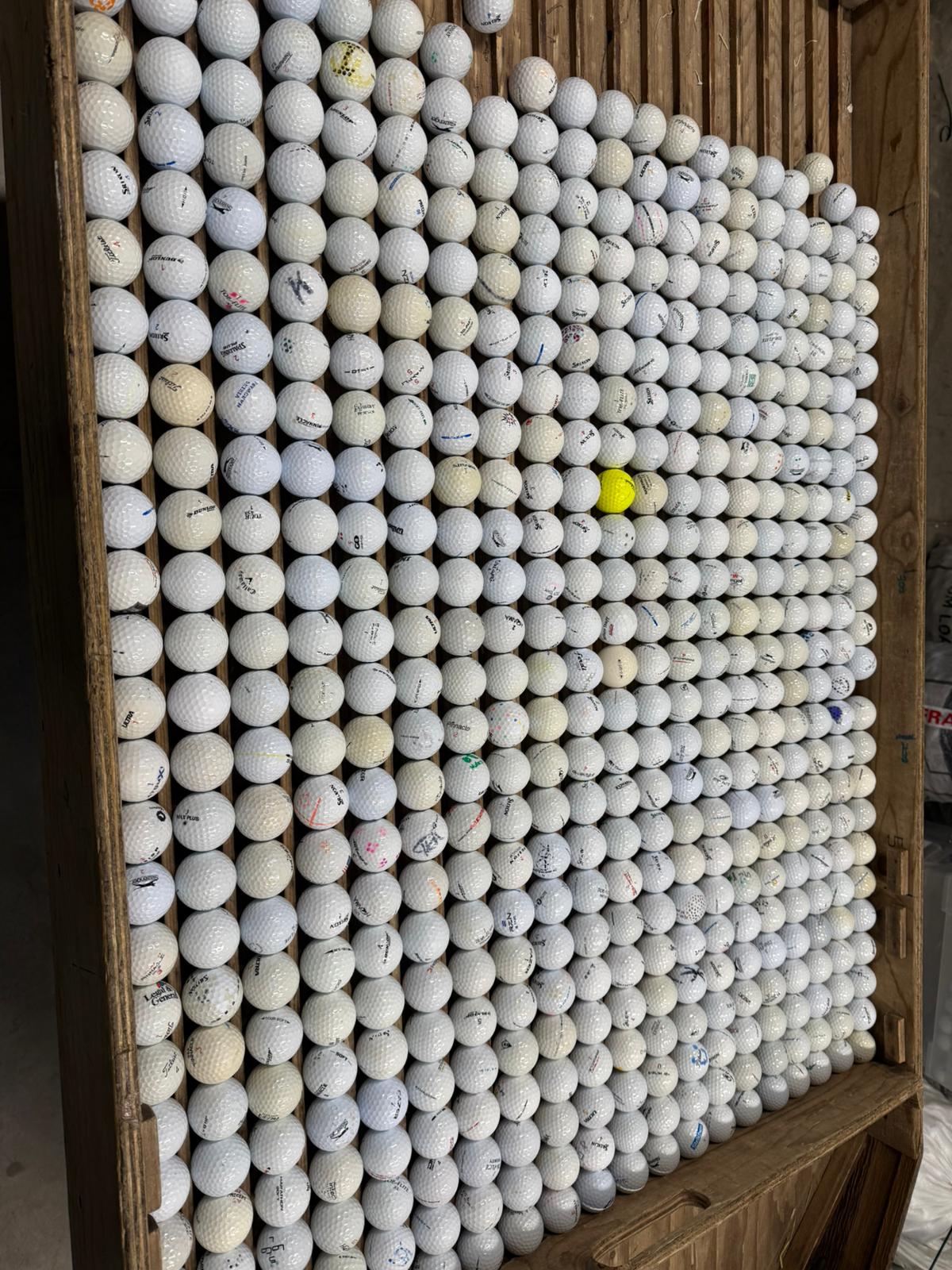 Recycled Range balls mix