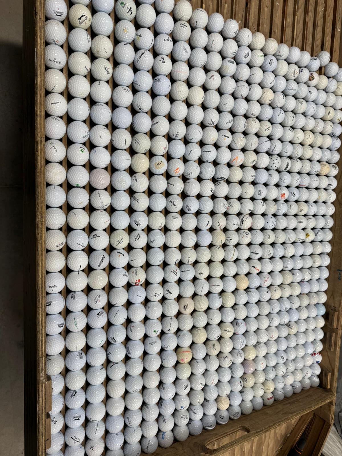 Recycled Range balls mix