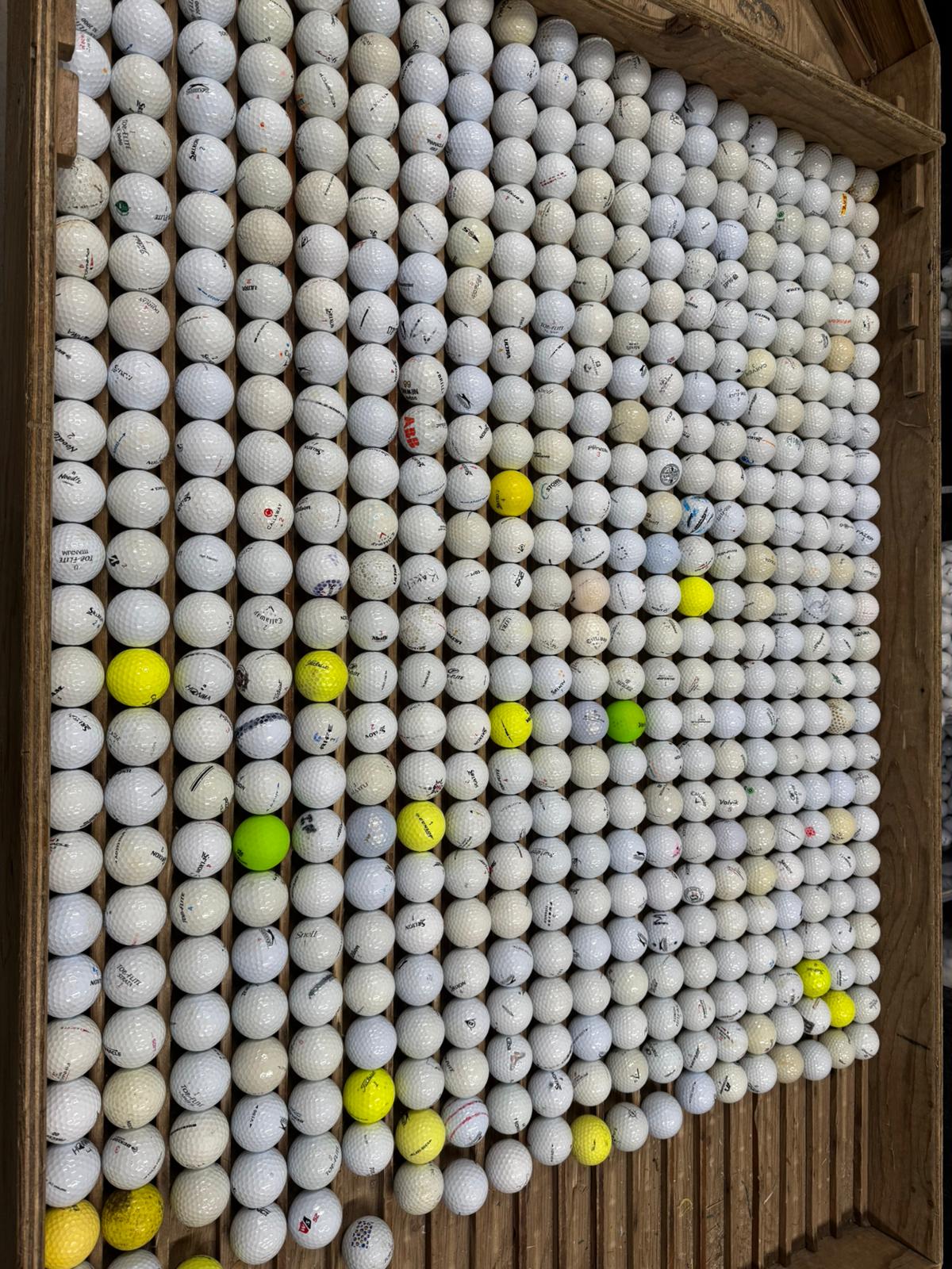 Recycled Range balls mix